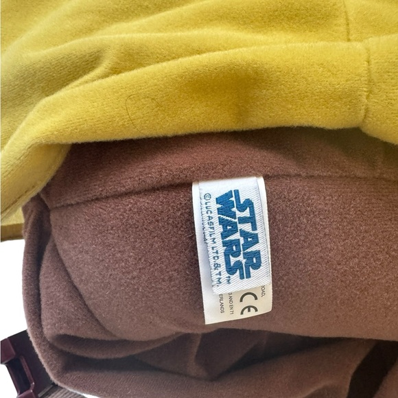 NWT Large Star Wars Master Joda plush backpack - Picture 7 of 10